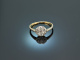 Um 1900! Sch&ouml;ner Altschliff Diamant Ring ca. 0,7 ct Gold 585