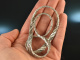 Around 1965! Chic vintage necklace chain silver 835