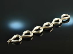 Around 1970! Chic vintage statement bracelet silver 925