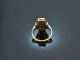 Um 1910! Historischer Diamant Ring mit Perlen Gold 585