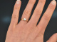 Around 1990! Classic diamond solitaire ring 0.4 ct gold 585