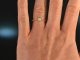 Sch&ouml;ner Schimmer! Ring mit australischem Opal Rot Gold 585