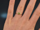 Fresh Green! Feiner Ring mit Peridot und Diamanten Gold 585