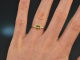 Fresh Green! Fine ring with peridot and diamonds gold 585