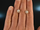 Classy Pearls! Ohrringe mit Zuchtperlen und Diamanten Ros&eacute; Gold 585