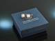 Classy Pearls! Ohrringe mit Zuchtperlen und Diamanten Ros&eacute; Gold 585