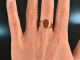 Um 1910! Historischer Wappen Siegel Ring mit Karneol Rot Gold 585