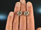 Around 1990! Classic knot cufflinks silver 800