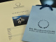 Around 1990! Classic knot cufflinks silver 800