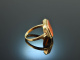 Um 1910! Sch&ouml;ner Wappen Siegel Ring mit Karneol Gold 585
