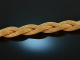 Around 1965! Beautiful vintage braid bracelet gold 750