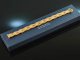 Around 1965! Beautiful vintage braid bracelet gold 750