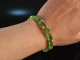 Green meadow! Fancy Armband 2reihig Tsavorith Apatit und gr&uuml;ner Achat Silber 925 vergoldet