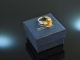 Um 2015! Eleganter Design Ring mit Citrin und Diamanten Gold 585