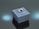 Around 1970! Elegant ring with sapphire and diamonds White Gold 585