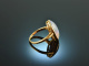 Tiffany um 1990! Sensationeller Opal Ring signiert Gold 750