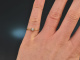 Around 1950! Classic diamond ring 0.1 ct gold 585