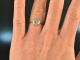 Um 1935! Gro&szlig;er Solit&auml;r Diamant Ring ca. 2,1 ct Wei&szlig; Gold 585