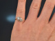 Um 1930! Eleganter Ring mit Diamanten Gold 585