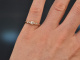 Um 1900! Schöner Ring mit Diamanten Rot Gold 585