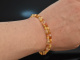 Sunny Day! Fancy Armband 2reihig Citrin Mondstein und Quarz Silber 925 vergoldet