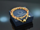 Sunny Day! Fancy Armband 2reihig Citrin Mondstein und Quarz Silber 925 vergoldet