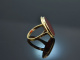 Um 1970! Sch&ouml;ner Wappen Siegel Ring mit Karneol Gold 585