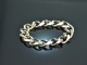 Around 1970! Heavy silver curb bracelet by Uno A Erre