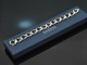 Around 1970! Heavy silver curb bracelet by Uno A Erre