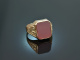 Um 1930! Schner Wappen Siegel Ring mit Karneol Gold 333
