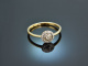 Say yes! Schöner Verlobungs Ring mit Diamanten Gold 750