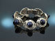 Around 1965! Chic sixties bracelet with sodalite silver 925