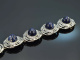 Around 1965! Chic sixties bracelet with sodalite silver 925