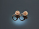 Classy Pearls! Ohrringe mit Zuchtperlen und Diamanten Ros&eacute; Gold 585