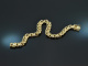 Um 1990! Zeitloses Armband in Garibaldimuster Gold 333