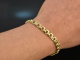 Um 1990! Zeitloses Armband in Garibaldimuster Gold 333