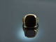 Um 2020! Klassischer Wappen Siegel Ring mit Onyx Gold 333