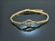 Um 1900! Jugendstil Armband mit Diamant Gold 585