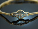 Um 1900! Jugendstil Armband mit Diamant Gold 585