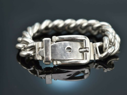 Um 1980! Cooles schweres Herren G&uuml;rtel Armband...