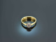 Um 1970! Klassischer Brillant Verlobungs Ring ca. 0,5 ct Gold 750