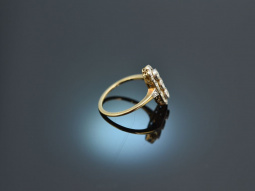 Um 1910! Sch&ouml;ner Belle Epoque Diamant Ring ca. 0,6...