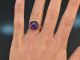 Um 2010! Schicker gro&szlig;er Amethyst Ring Gold 585