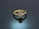 England um 1910! Ring mit Saphiren und Diamanten Gold 750 und Platin