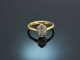 England um 1910! Ring mit Saphiren und Diamanten Gold 750 und Platin