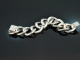 Um 1975! Sensationelles gro&szlig;es Glieder Armband Silber 925