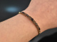 Around 1980! Simple bangle with garnets in 333 gold
