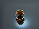 Um 1910! Wundervoller Wappen Siegel Ring mit Karneol Gold 585