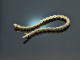 Around 1980! Classic garnet bracelet in 333 gold