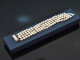 Um 1980! Feines Akoya Zuchtperlen Armband mit Diamanten Wei&szlig; Gold 585